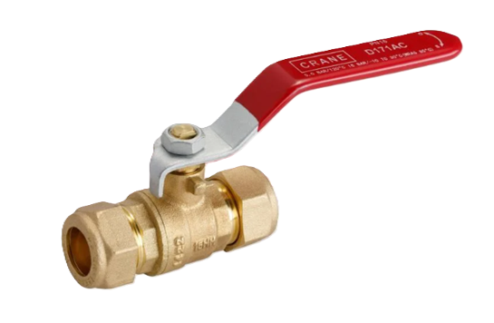 CRANE BALL VALVE D171AC 15MM TO 28MM CRANE – DZR BRASS