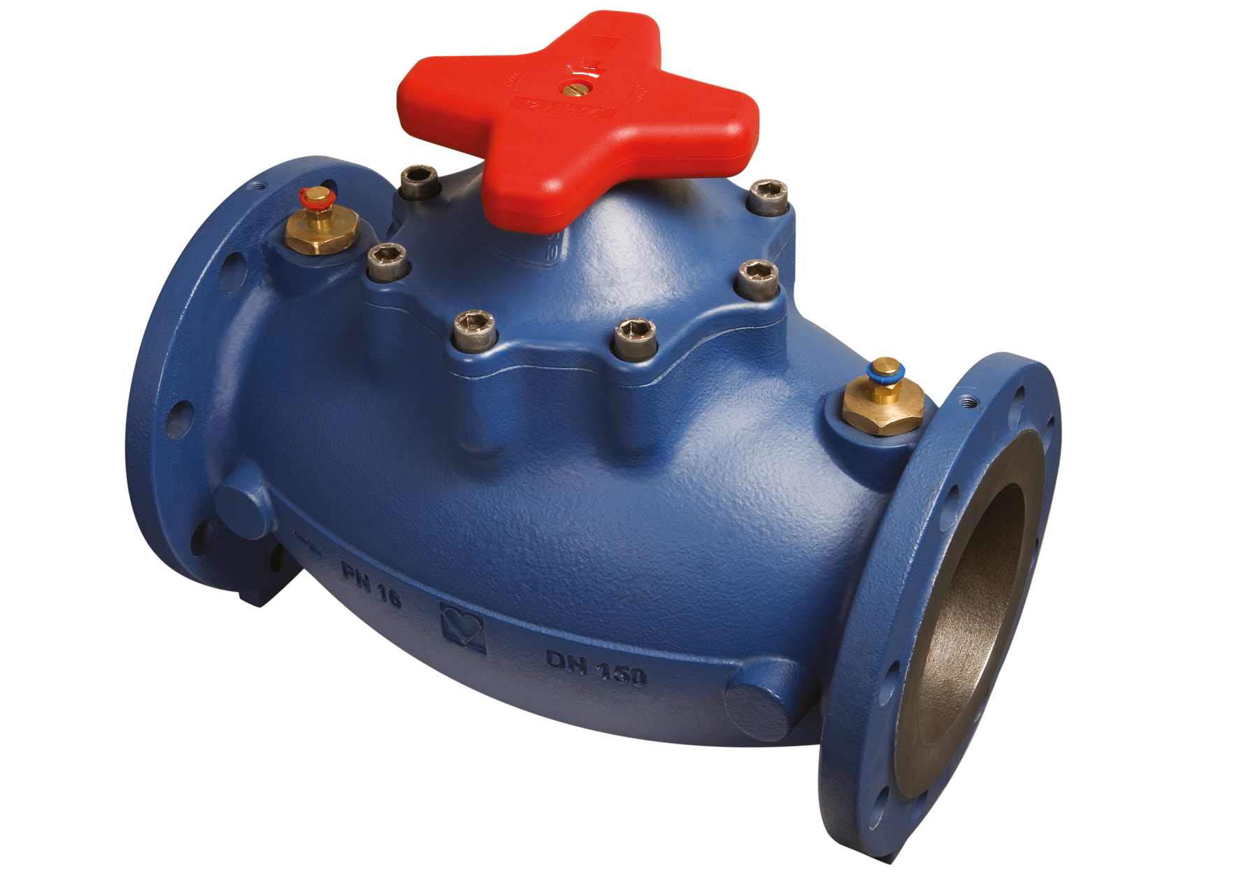 Herz Double Regulating Valve - Flanged Ends
