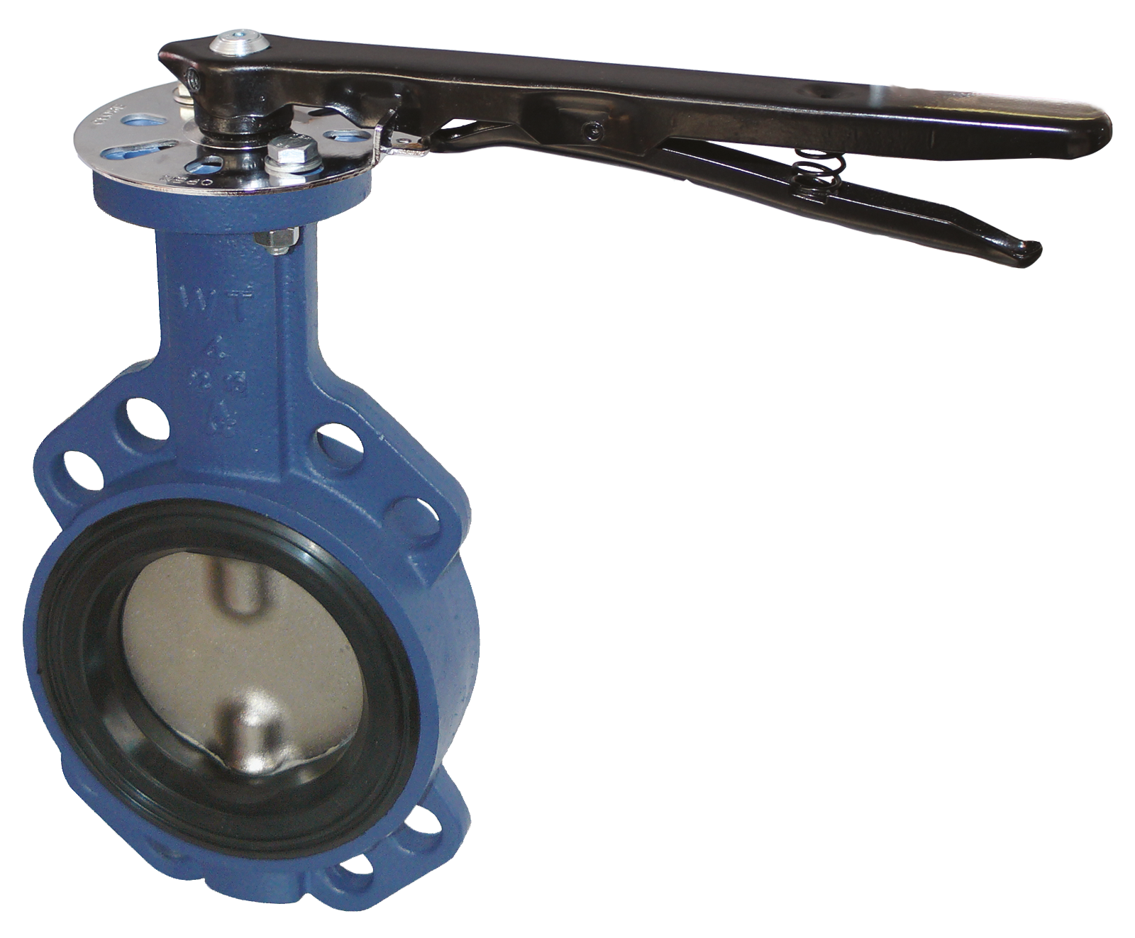 Herz Fully Semi Butterfly Valve, Lever Operated