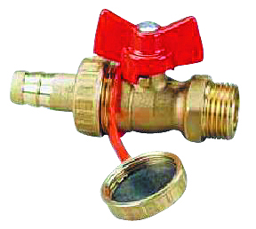 Herz Drain Valve, Threaded Ends